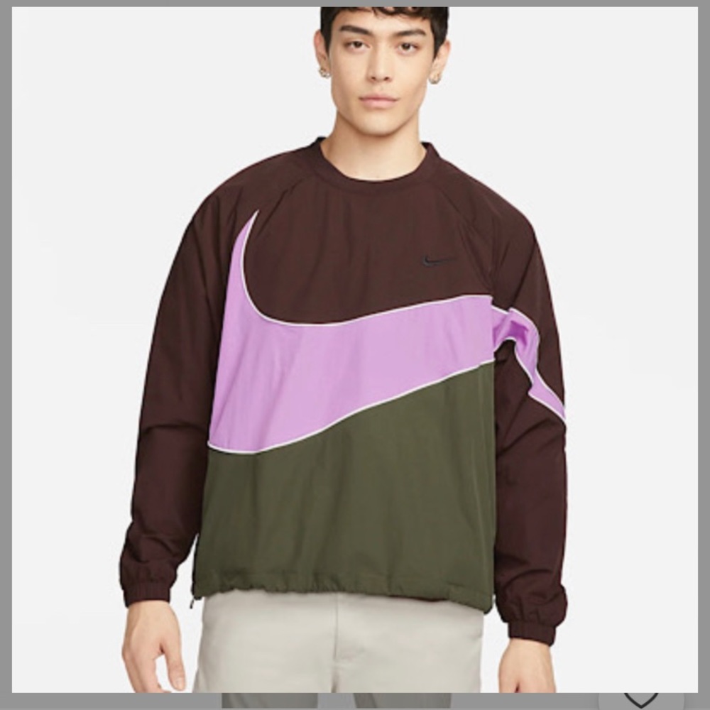 Nike Exclusive Sample With Tag Sportswear Big Swoosh Woven Jacket